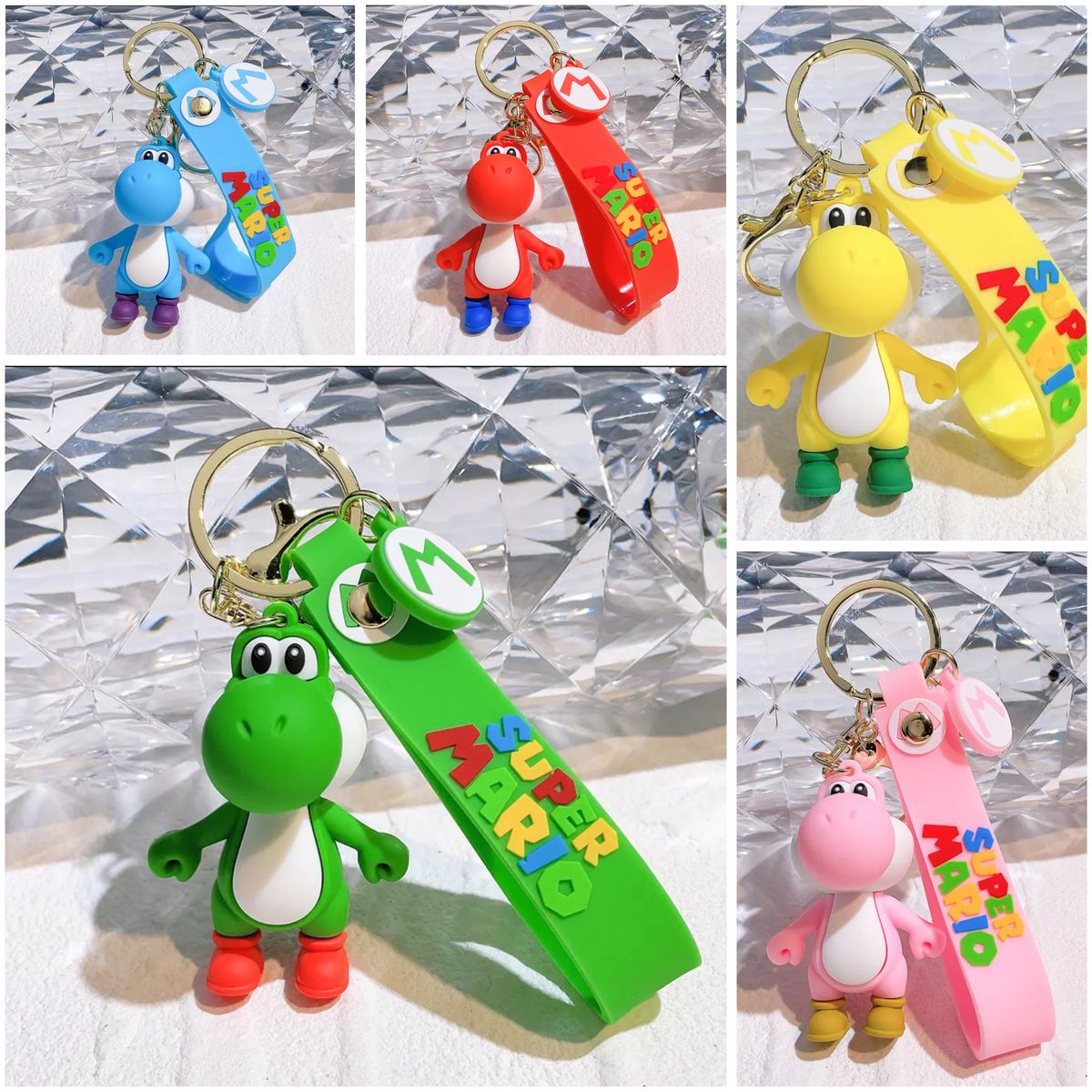Super Mario Characters / Yoshi KeyChain / $4 Each