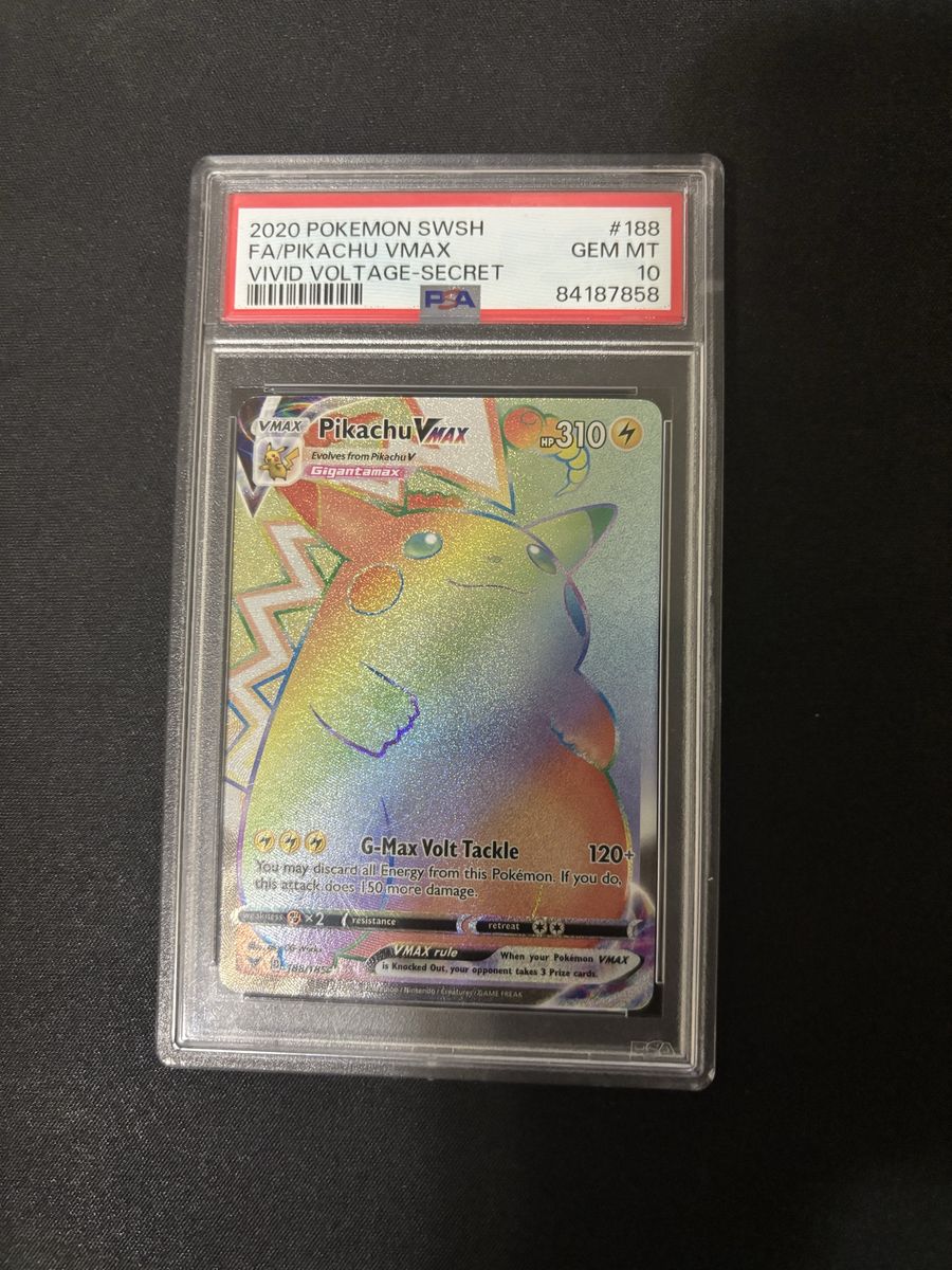 Pikachu VMAX (Secret) 188/185 PSA 10