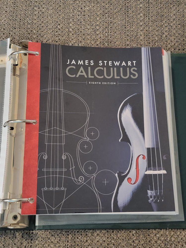 Calculus Eighth Edition Textbook by James Stewart (Loose-Leaf Binder Version)