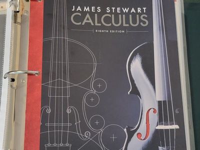 Calculus Eighth Edition Textbook by James Stewart (Loose-Leaf Binder Version)