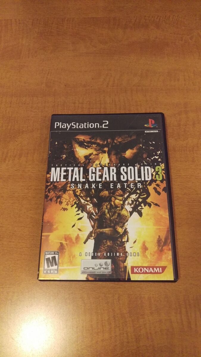Metal Gear Solid 3 Snake Eater for PS2