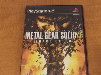 Metal Gear Solid 3 Snake Eater for PS2