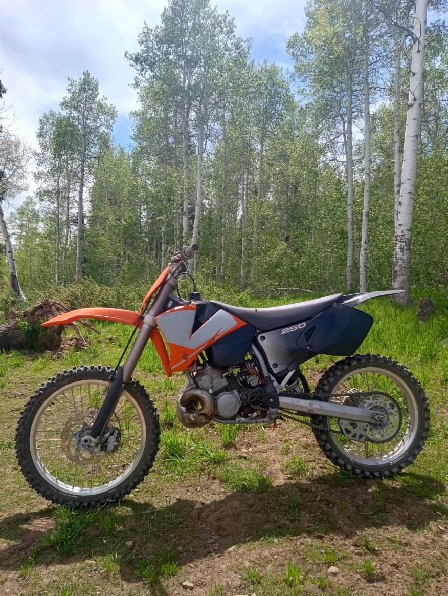 2002 KTM 250 SX, 2 stroke