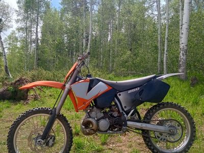 2002 KTM 250 SX, 2 stroke