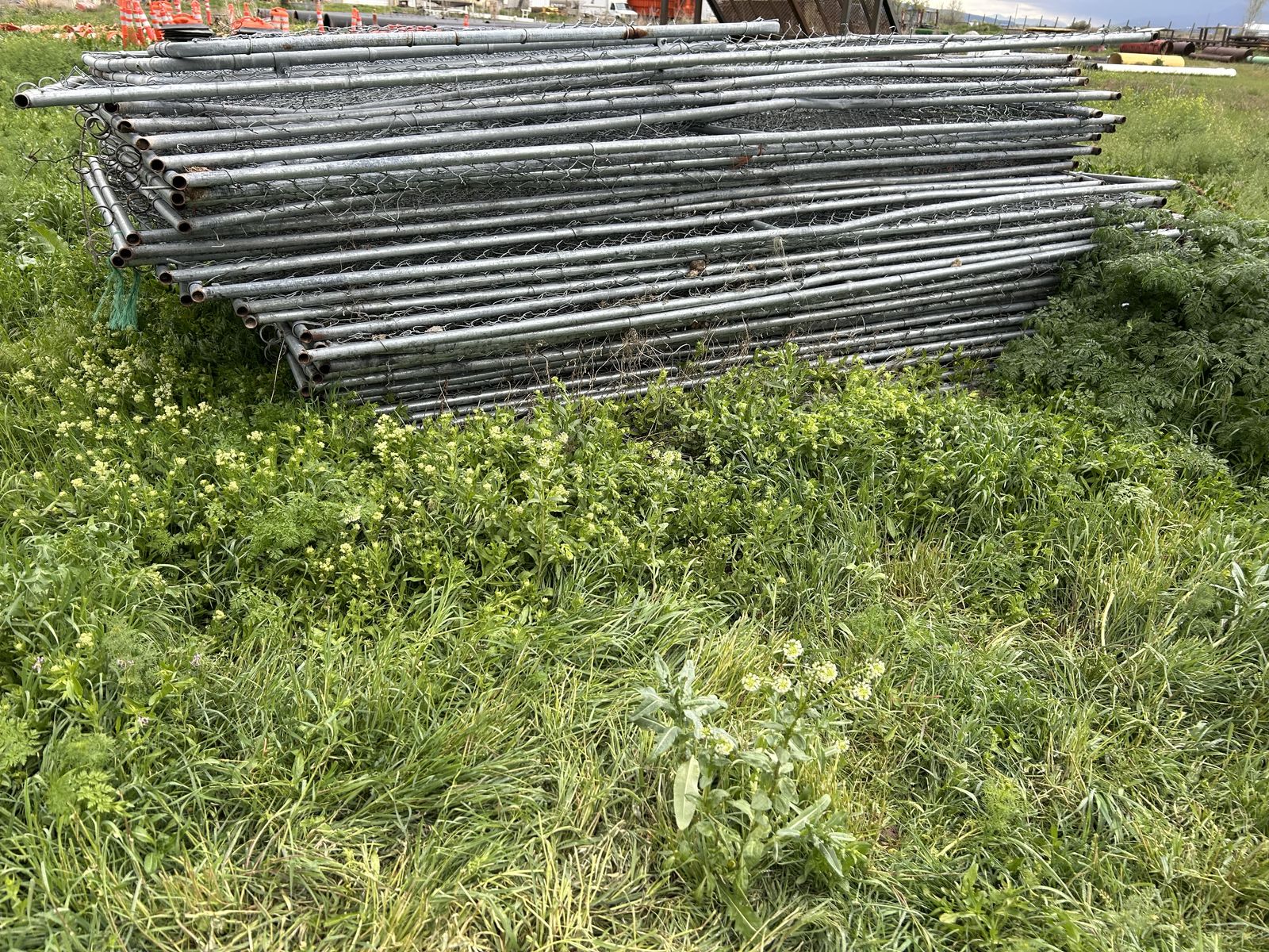 Quantity Portable Chain Link Fencing Panels