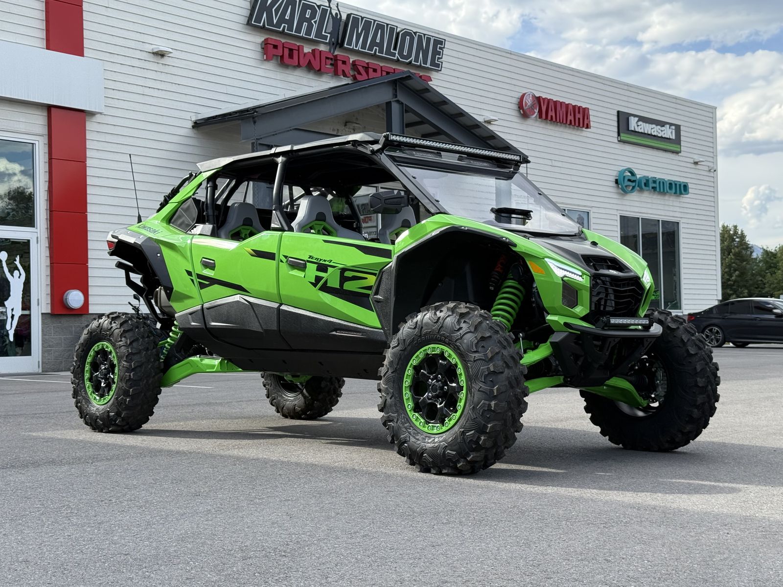2026 Kawasaki Teryx4 H2 Deluxe eS CA Lime Green -