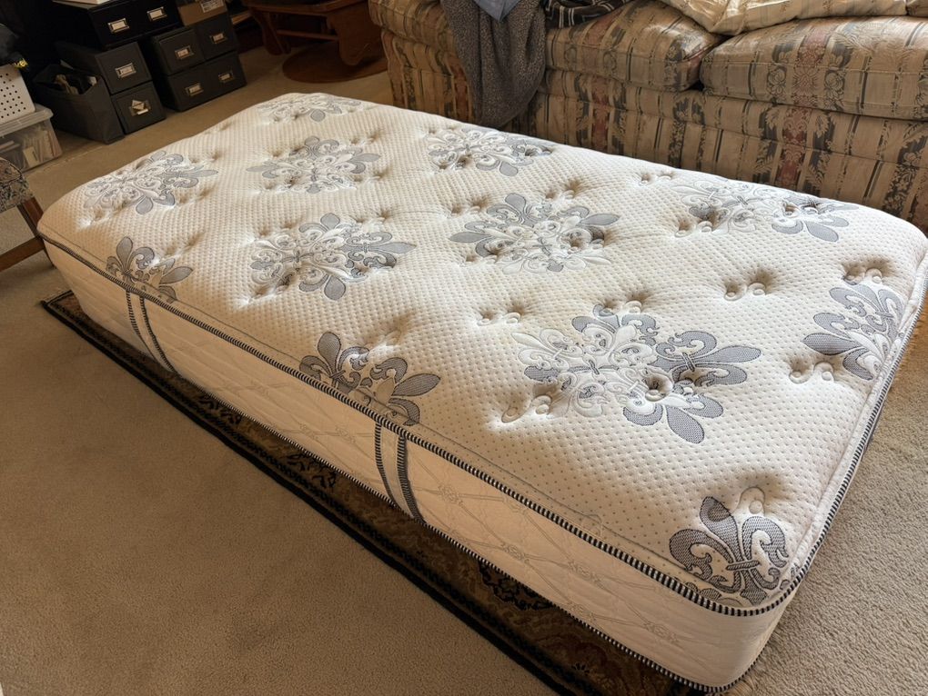 Free Pillowtop Twin Bed Matress Set