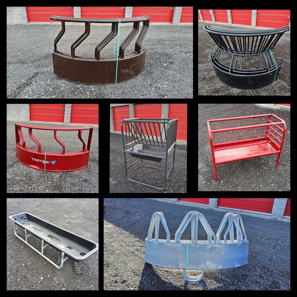 Heavy Duty, cow/bull feeders,& horse feeders
