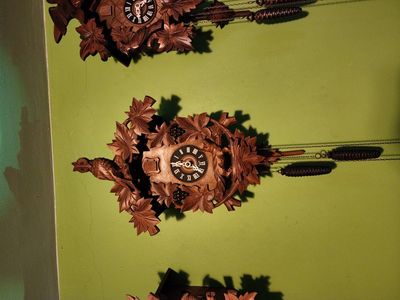 Rare owl German Cuckoo clock ️