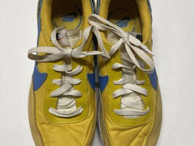 Nike Waffle Debut Sulfer Yellow Sneakers Sz 10