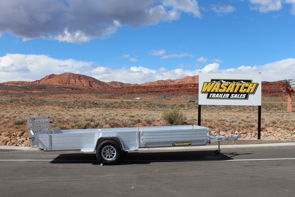 2027 Aluma 7x14 Single Axle Utility Trailer 3K Bi