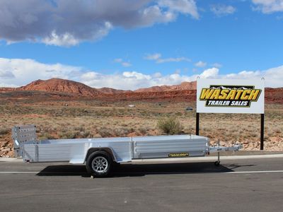 2027 Aluma 7x14 Single Axle Utility Trailer 3K Bi