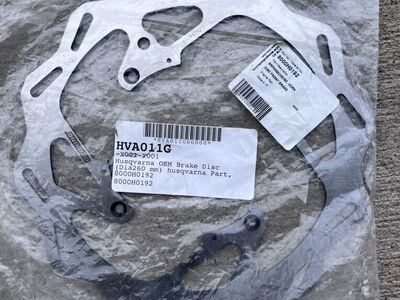 Husqvarna Front Brake Rotor Oem 8000H0192