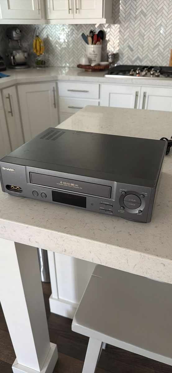 Sharp VC-A574 4-Head Hi-Fi VCR Player - Fully Functional Retro Video Cassette Recorder