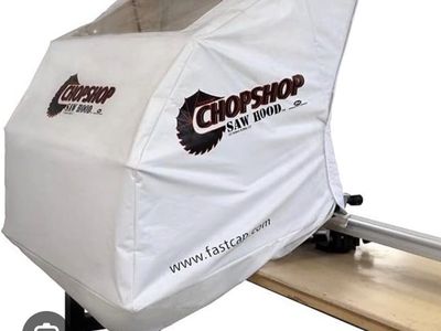 FastCap SAWHOOD Chopshop Miter Saw Dust Hood white