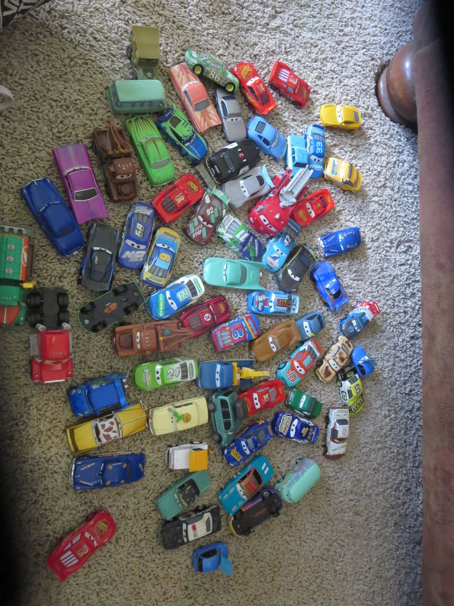 Disney Pixar cars lot of 68 cars mixed lot