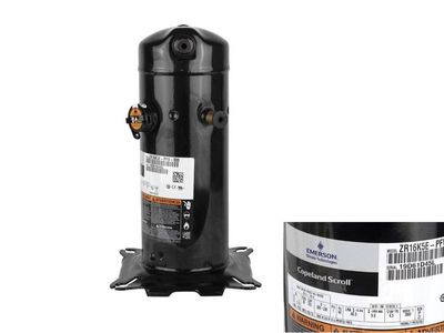 ZR16K5E-PFV-800 is a Copeland Scroll Compressor.