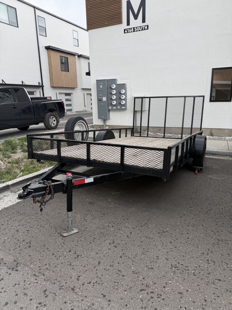 7x14 Trailer with Ramp