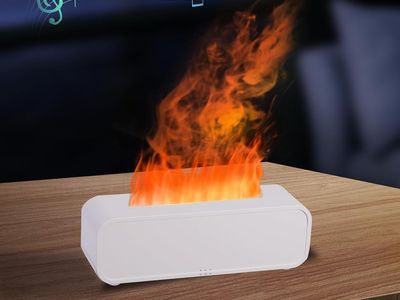 NEW 7Color Flame Diffuser, Bonfire and Fireplace 10.7" 3" 3.1"