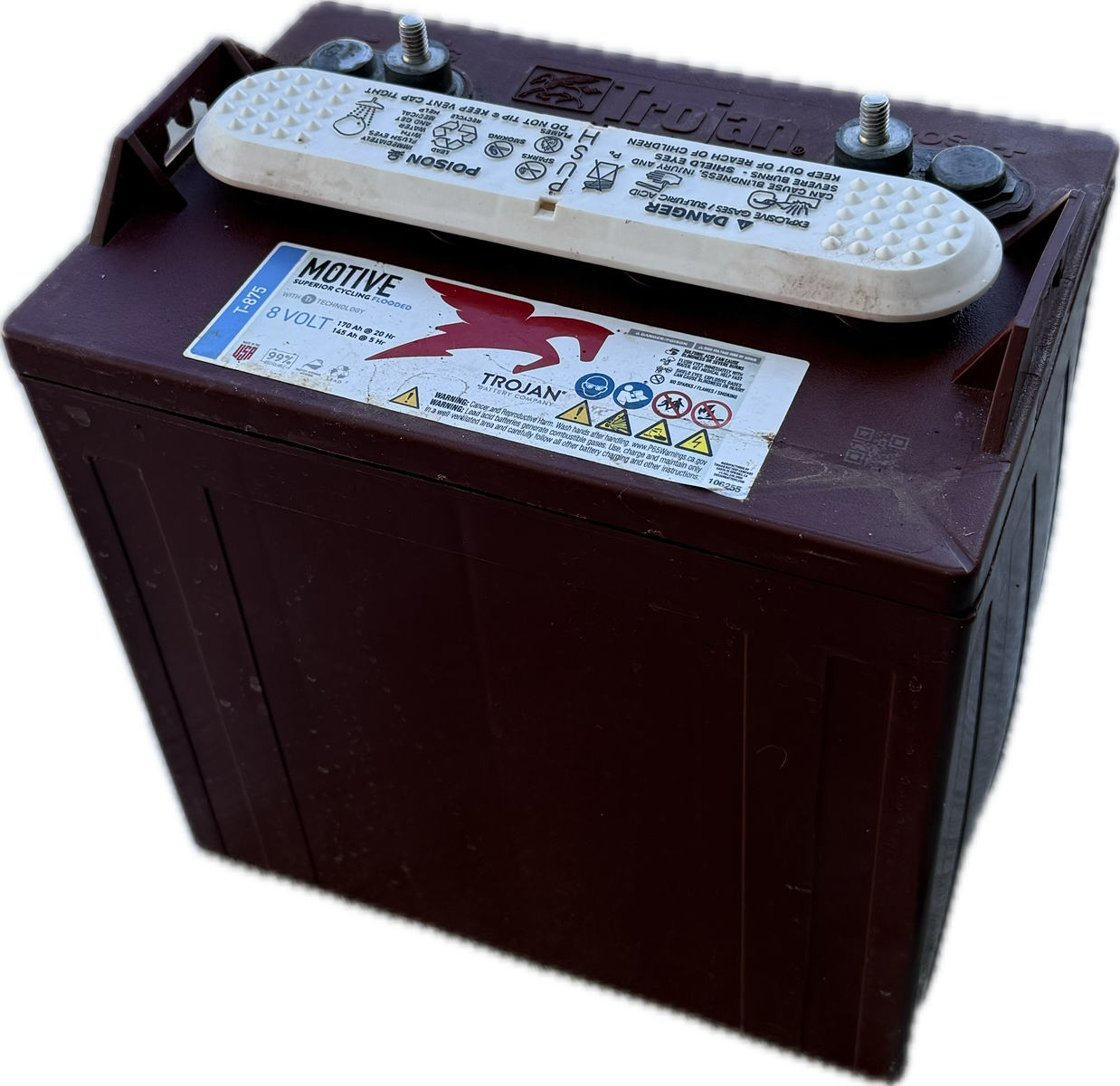 Golf car battery