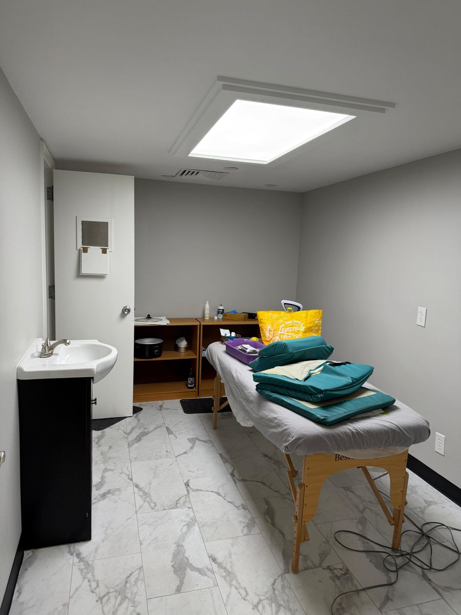 Private Office Space with Closet