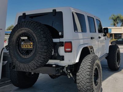 Rear Nemesis Industries Frame Cap Bumper 07-18 JK