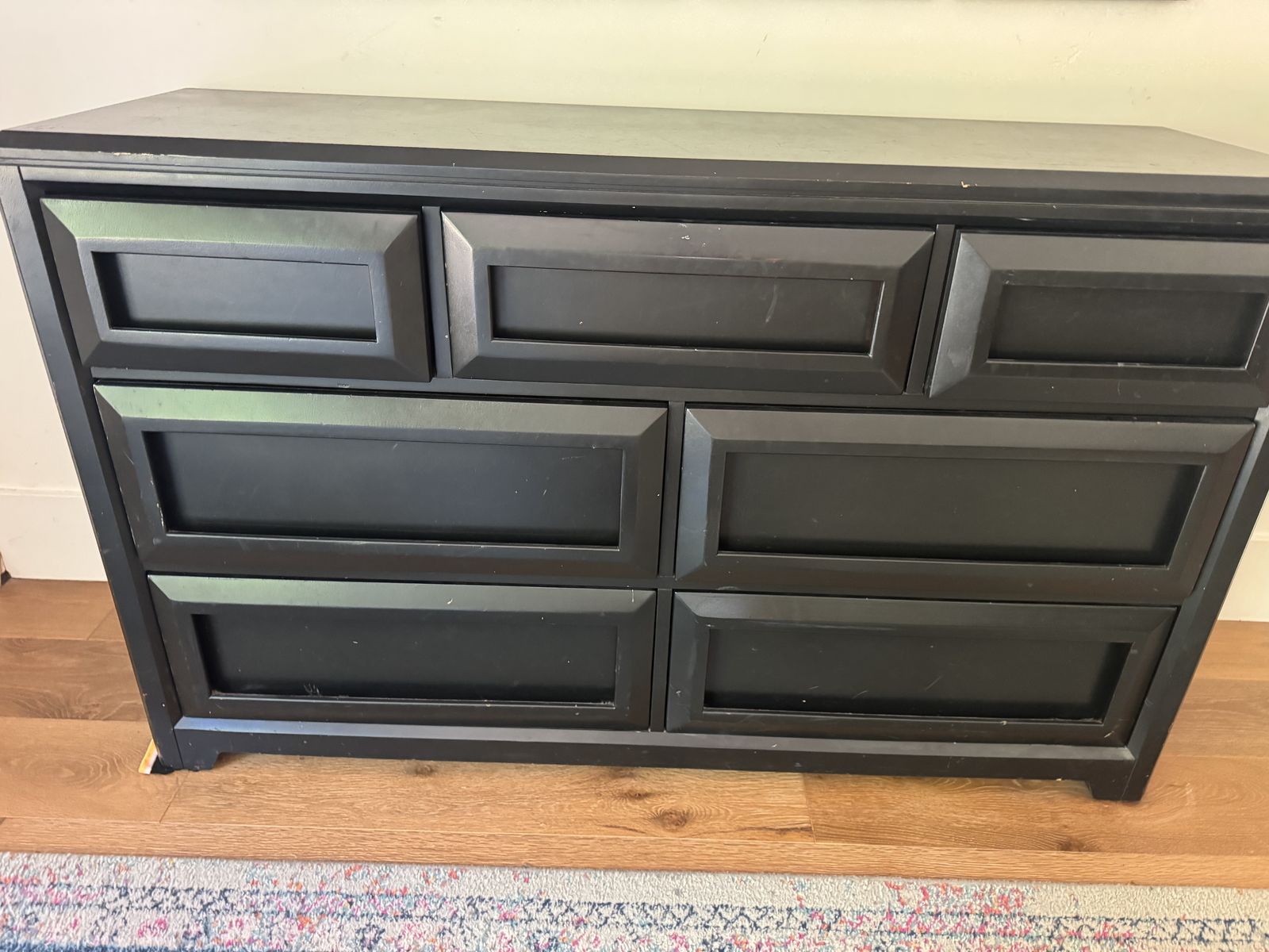 Black dresser