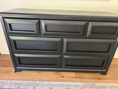 Black dresser