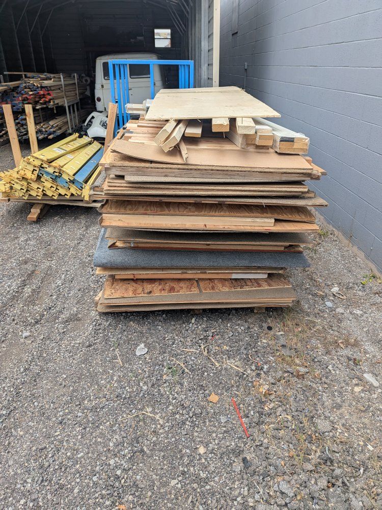 Pallet of wood