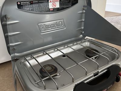 Coleman Instastart 2-Burner Portable Propane Camping Stove
