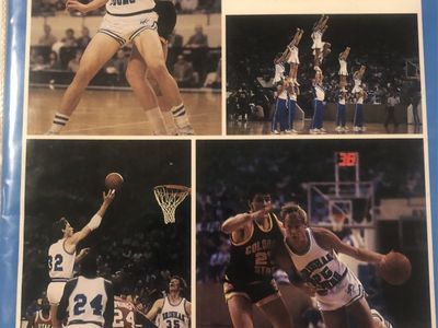 Vintage BYU Basketball 1986-87 Season Program / Yearbook - Collectible Sports Memorabilia