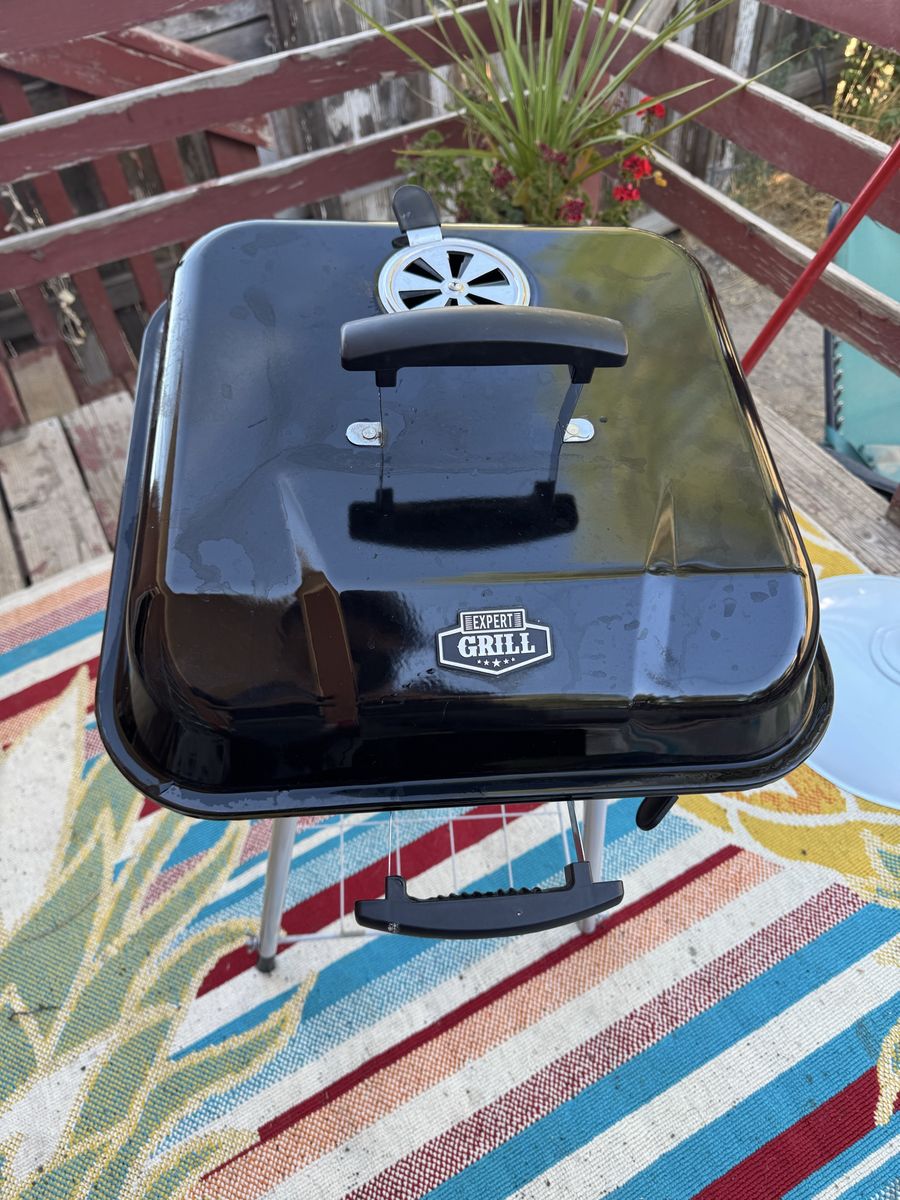 Expert Grill Portable Black Charcoal Grill