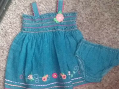 6-9 MO. DENIM SUNDRESS