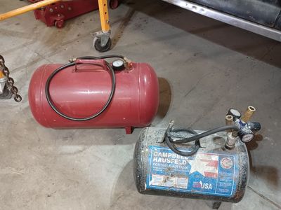 Portable air tanks- auxiliary tank $30 ea.
