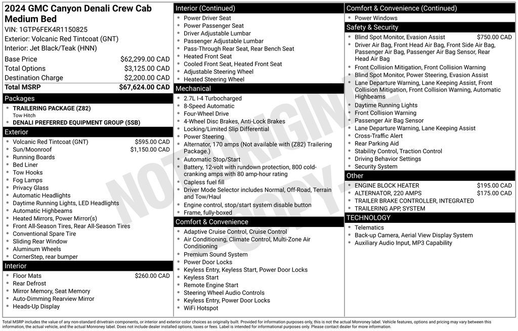 2024 GMC Canyon Denali