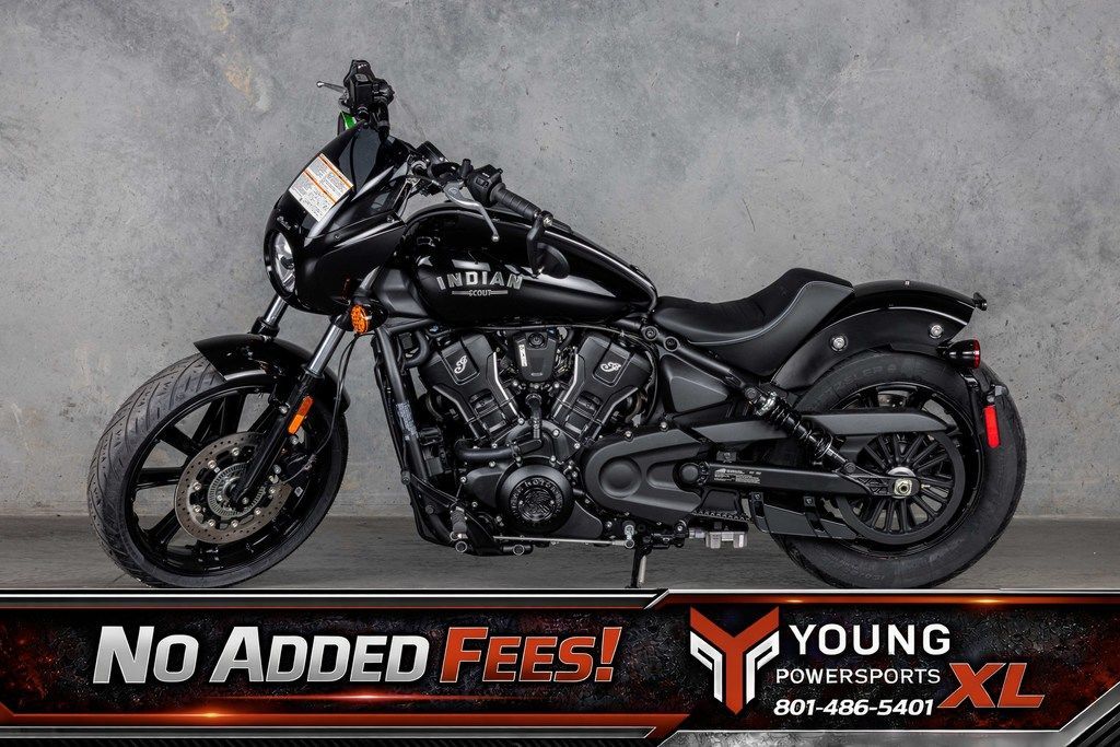 2025 Indian Motorcycle® Sport Scout® Limited +Tech Black Metallic