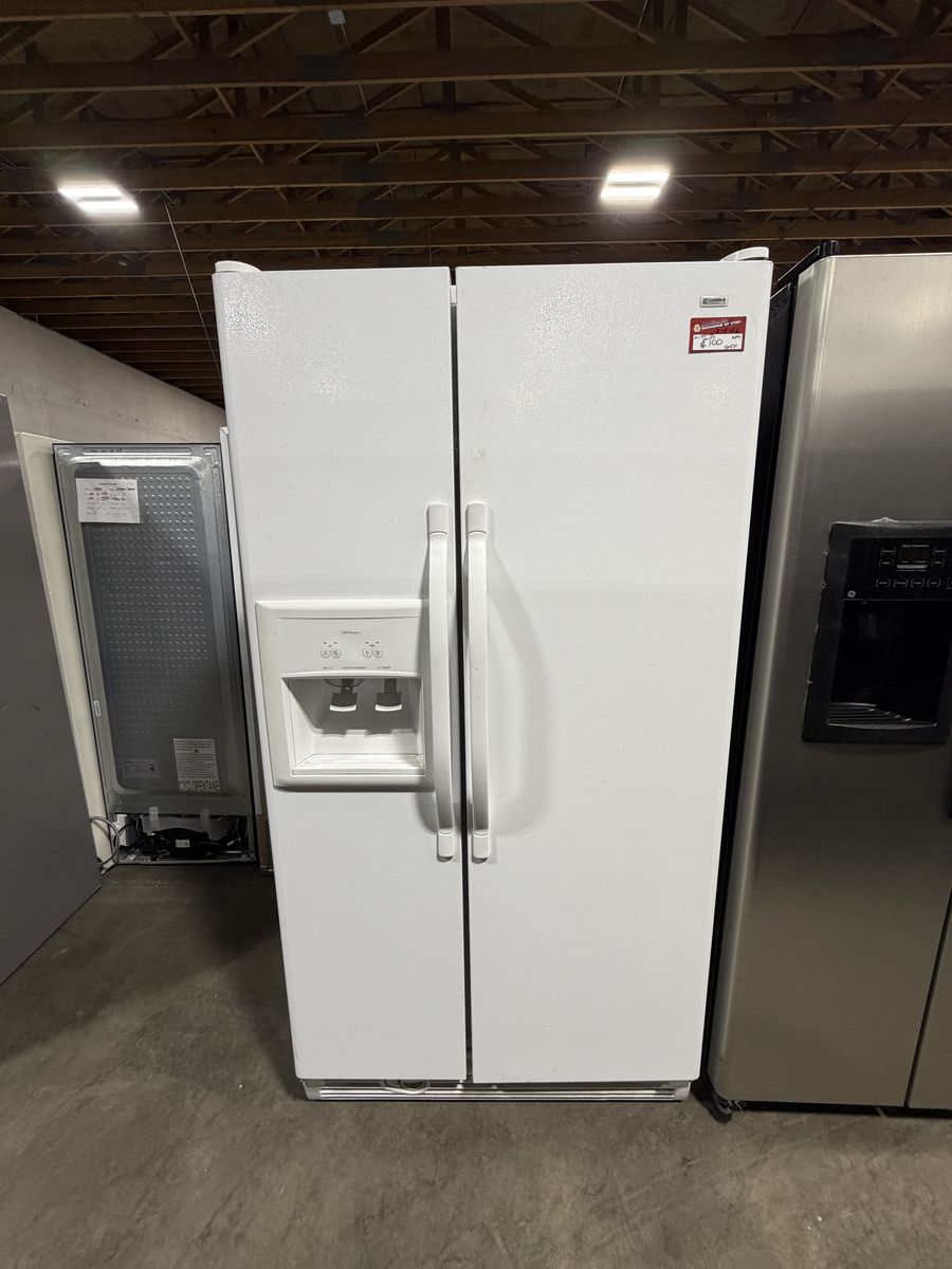 BEST PRICES AROUND! KENMORE WHITE FRIDGE JUST $100