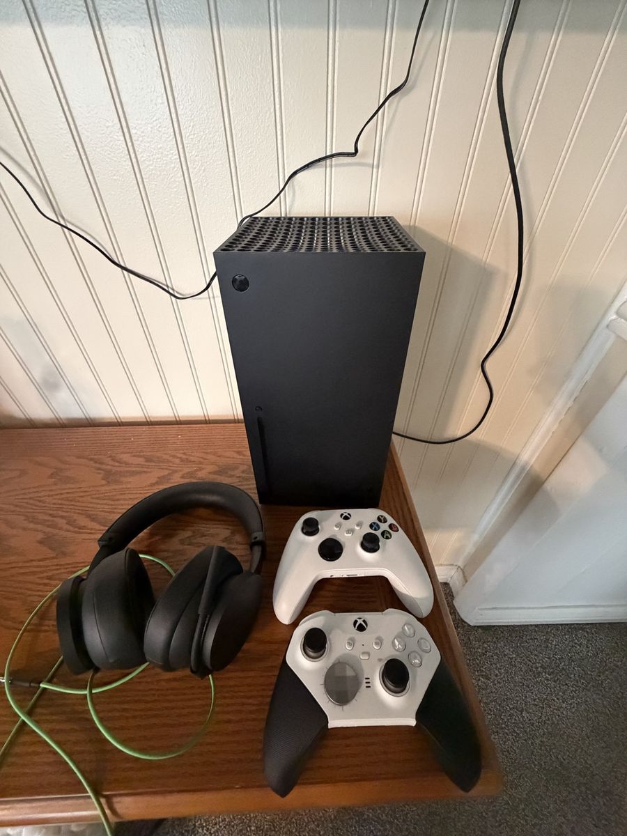 Xbox Series X Console Bundle - 1TB, 2 Controllers (Standard & Elite Series 2 Core), Headset
