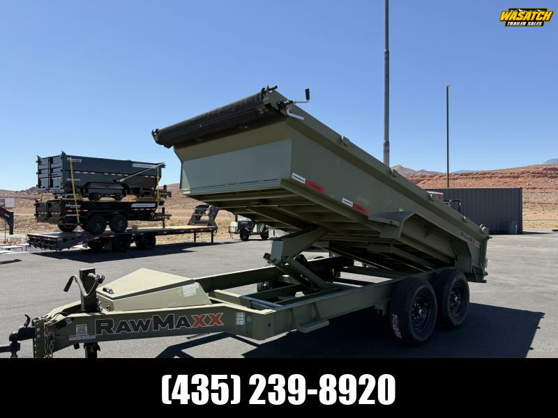 RawMaxx 7X14 14K GDX Dump Trailer