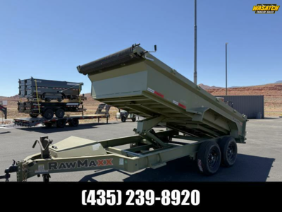 RawMaxx 7X14 14K GDX Dump Trailer