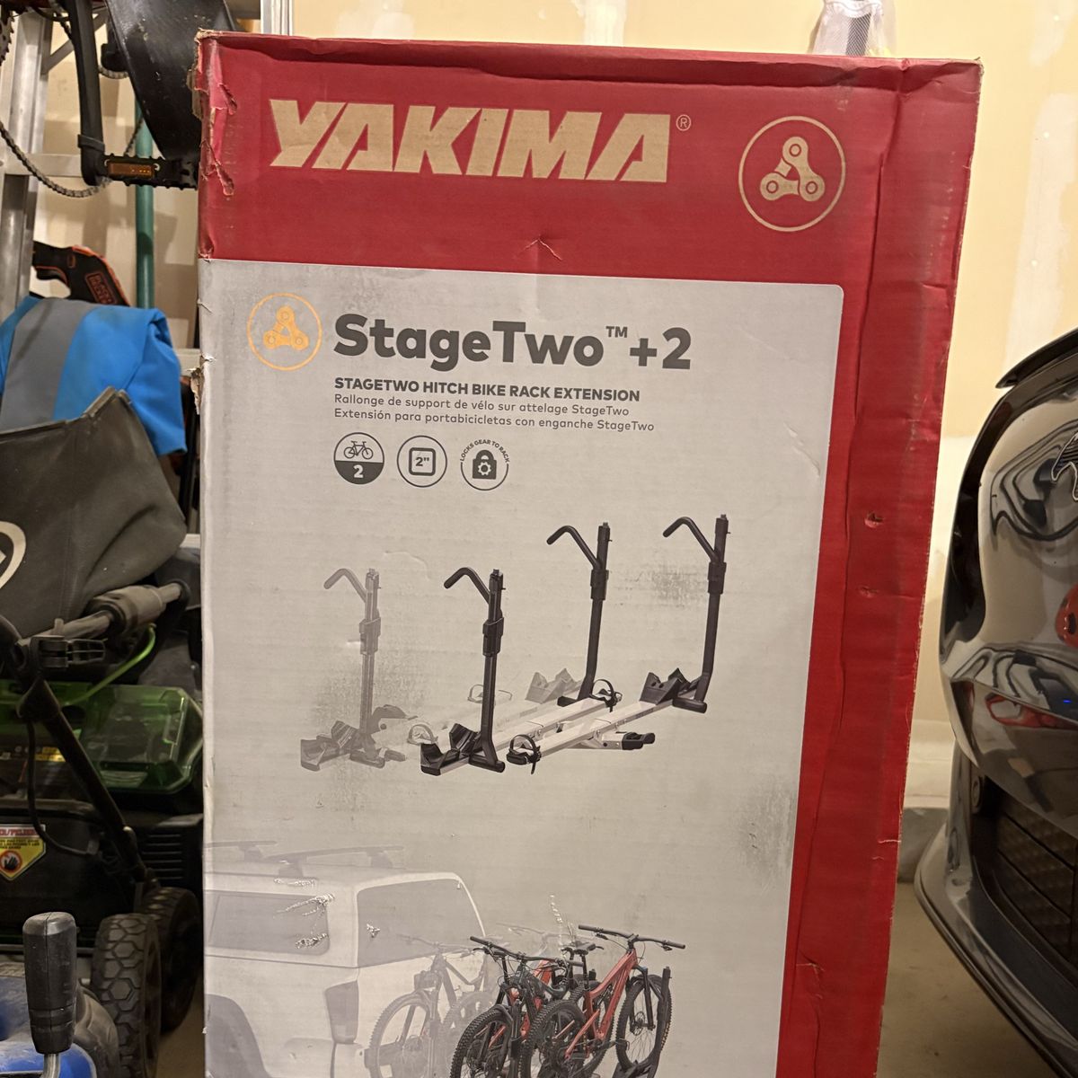 Yakima Bike Rack Hitch Extension Stage Two + 2 New