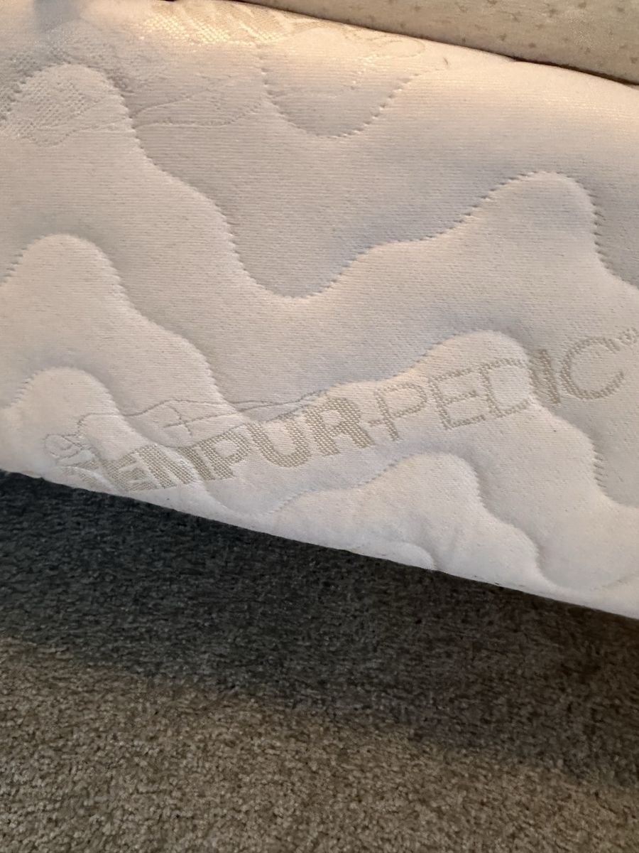 Tempur-Pedic Queen bed with adjustable base