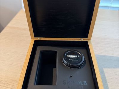 Shinola Runwell Chronograph 47mm – Black Dial – Full Kit