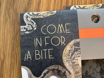 Halloween flags and placemats.