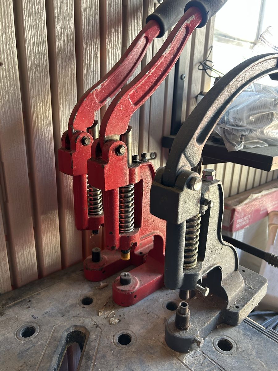 Heavy duty button presses