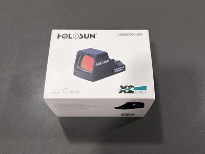 Holosun 507k X2 Series Green Dot