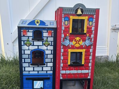 Fire Station Police Station Toy