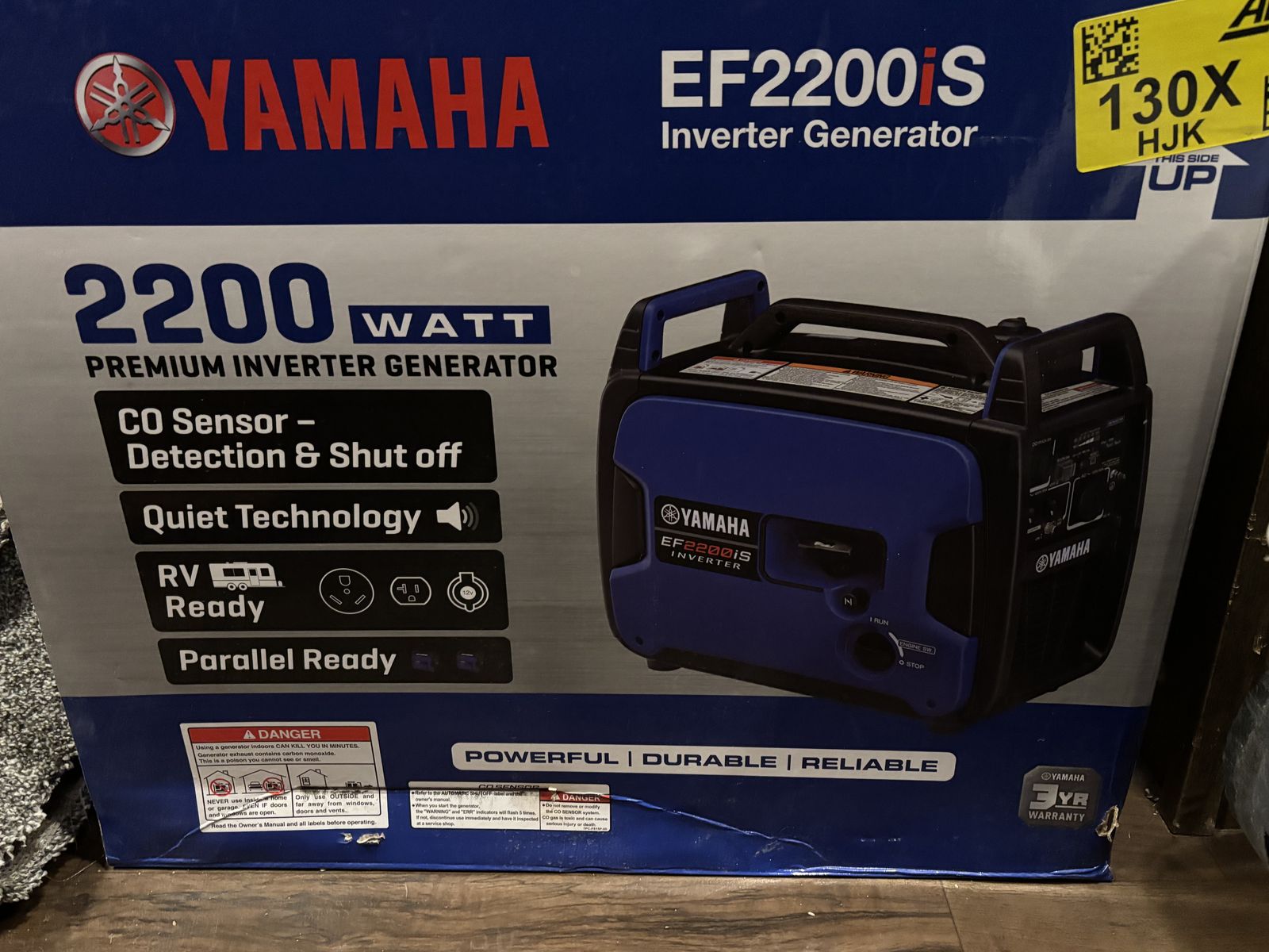 TWO- Yamaha 2200 Watt Inverter Generators