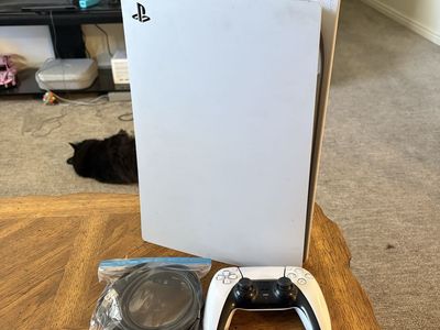 PlayStation 5 With two controllers