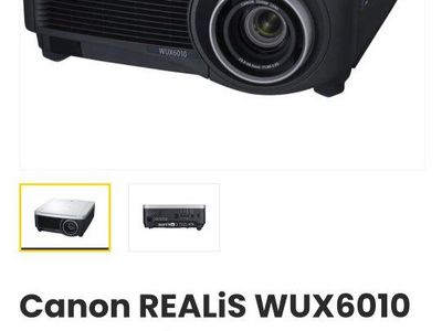 Canon REALiS WUX6010 LCoS Projector - 6000 ANSI Lumens, WUXGA Resolution